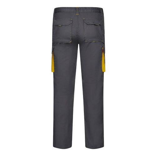 VL FIDES. Two-tone, multi-pocket stretch trousers (240g/m²), in cotton (46%), EME (38%) and polyester (16%) VL FIDES. Two-tone, multi-pocket stretch trousers (240g/m²), in cotton (46%), EME (38%) and polyester (16%)