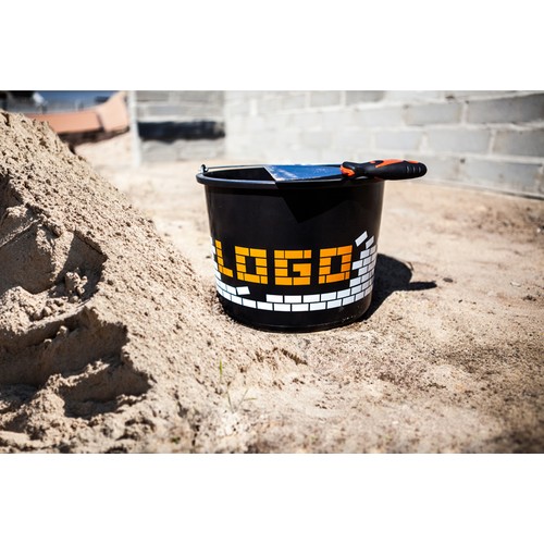 Bucket STRONG Black  20 l