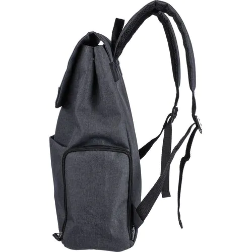600D polyester canvas 15 inch laptop backpack Dennis
