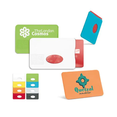 Credit-card cover with RFID blocking Credit-card cover with RFID blocking