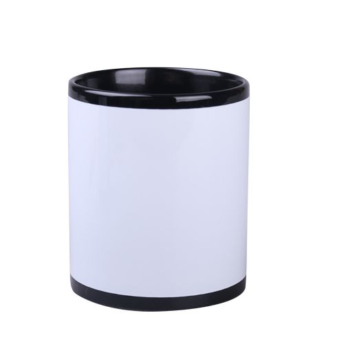 Sublimation mug Tomek Nero Art Solid 300ml black Sublimation mug Tomek Nero Art Solid 300ml black