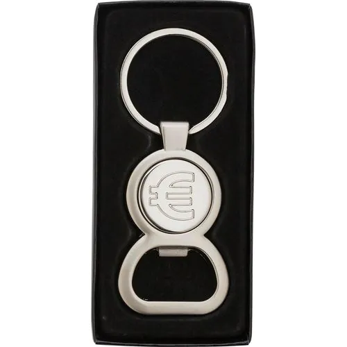 Porte-clés en métal avec décapsuleur Soren Porte-clés en métal avec décapsuleur Soren