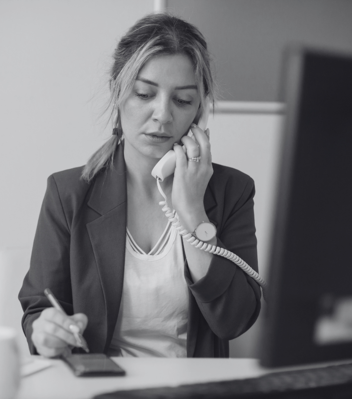 business-woman-landline-advertisement-gifts