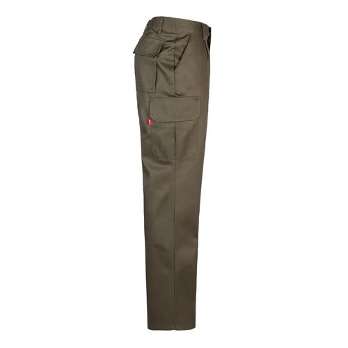 VL MABON. Pantalon sergé, multipoches (200g/m²), en coton (35%) et polyester (65%)