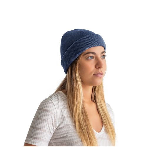 CARL. Gerecycled polyester (100% rPET) dubbellaagse unisex beanie