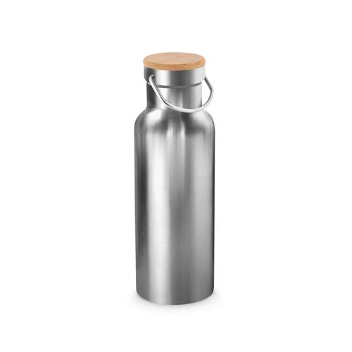 RAGNAR. Bouteille en acier inoxydable (36% recyclée) avec double parois sous vide 570 mL