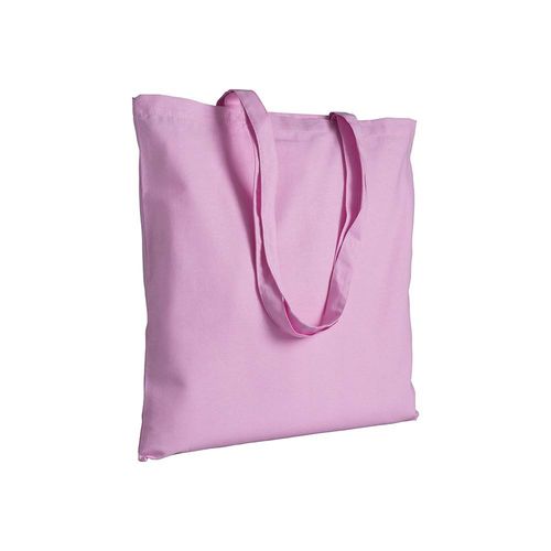Bolsa de algodón con asas largas.