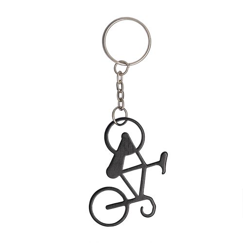 Aluminium bicycle keychain with bottle opener Aluminium bicycle keychain with bottle opener