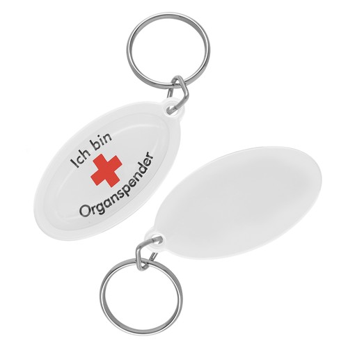 Keychain "Organ donor"