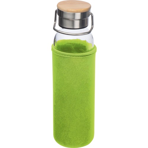Bouteille en verre avec housse néoprène, 600 ml Bouteille en verre avec housse néoprène, 600 ml