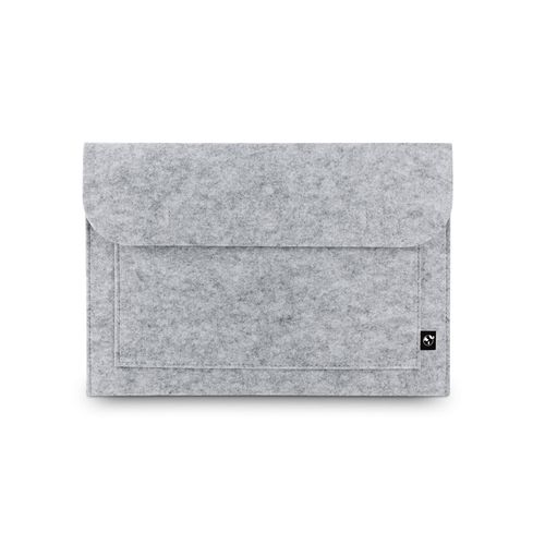 FELPY SLEEVE. Bolsa de fieltro reciclado (100% rPET) para portátil
