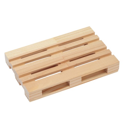 Wooden coaster "pallet"