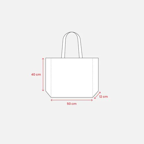 Non woven sticked shopping bag, long handle and gusset Non woven sticked shopping bag, long handle and gusset