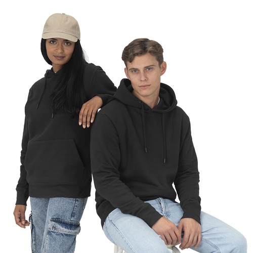 Sweat unisexe en tissu bio de 280 g/m2 (80 % de coton biologique et 20 % de polyester rec