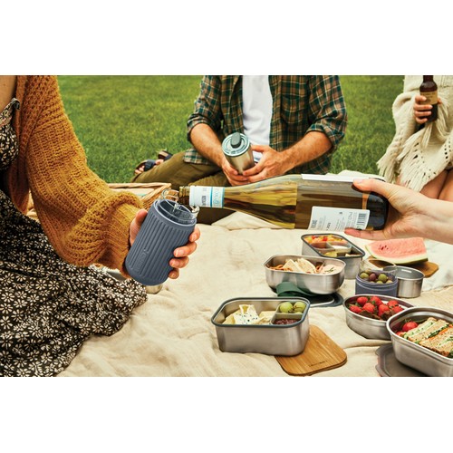 Bicchiere da viaggio Black+Blum in vetro 340ml