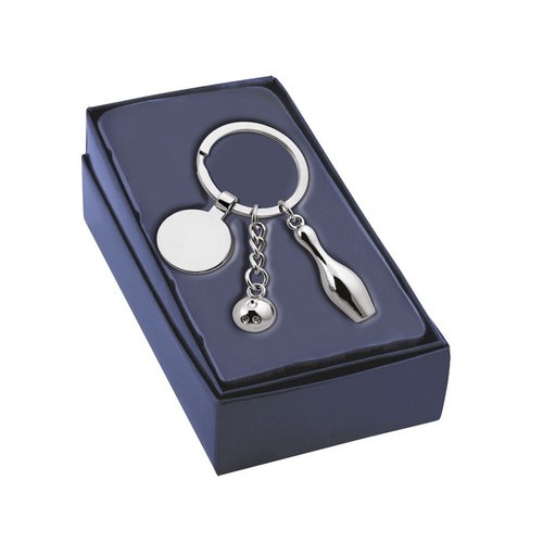 BOWLING KEY RING WITH TOKEN