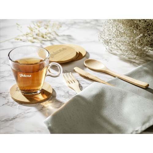 Bamboo Coaster Set Bamboo Coaster Set
