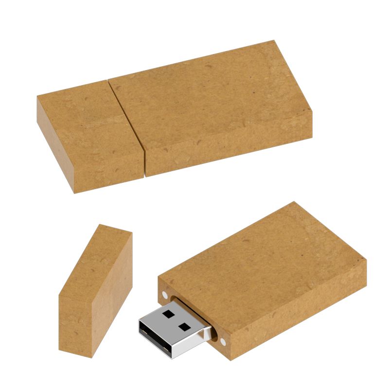 Llave USB de cartón reciclado Carton Drive