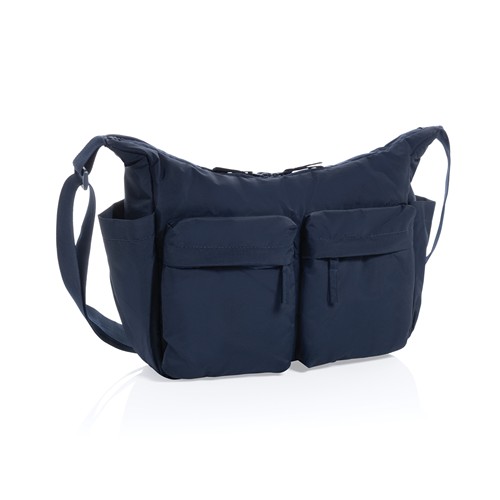 Sac bandoulière en nylon recyclé RCS KENTO URBAN Sac bandoulière en nylon recyclé RCS KENTO URBAN