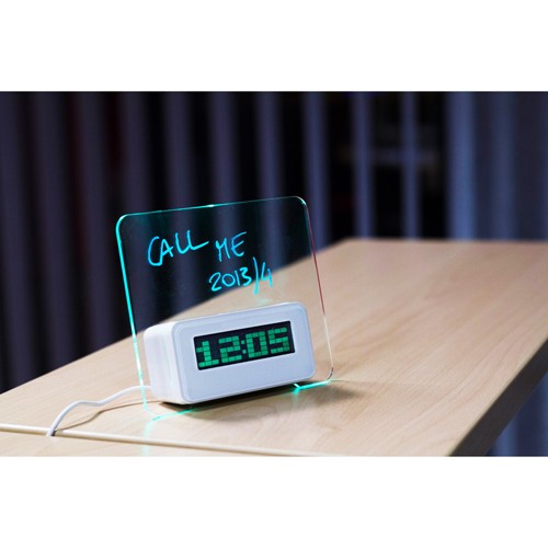 Overhead projector with clock Baltimora