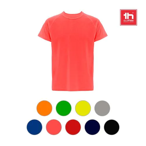 THC MOVE. T-shirt technique à manches courtes en polyester THC MOVE. T-shirt technique à manches courtes en polyester