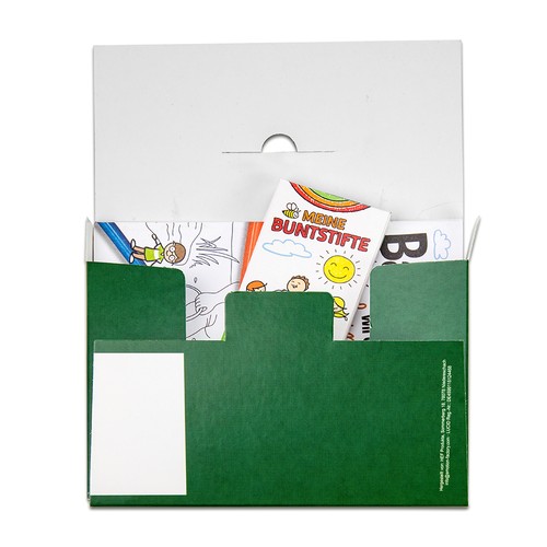 Coffret de coloriage A6 - Noël - Kit de dessin neutre Coffret de coloriage A6 - Noël - Kit de dessin neutre