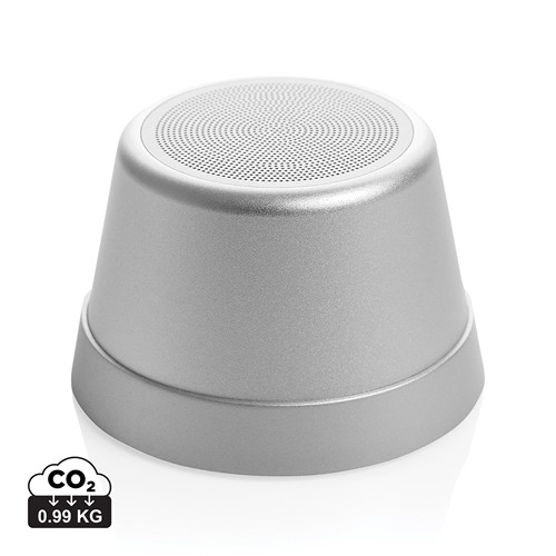 Haut-parleur magnétique 5W en aluminium recyclé RCS Nivio Haut-parleur magnétique 5W en aluminium recyclé RCS Nivio