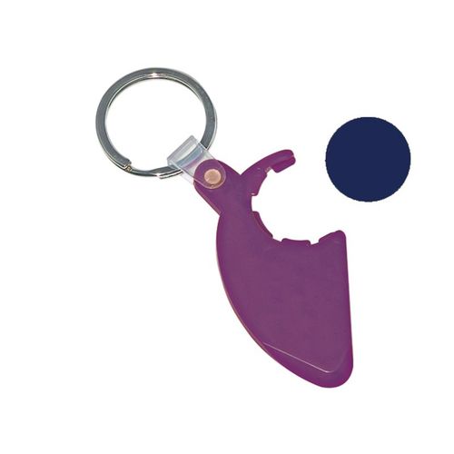 KEY-RING TOKEN HOLDER WITH SCRATCHCARD SCRAPER KEY-RING TOKEN HOLDER WITH SCRATCHCARD SCRAPER