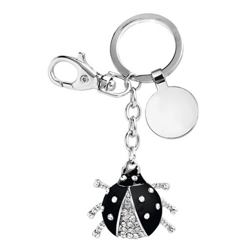PORTE-CLÉS COCCINELLE NOIRE - SANS BOÎTE PORTE-CLÉS COCCINELLE NOIRE - SANS BOÎTE