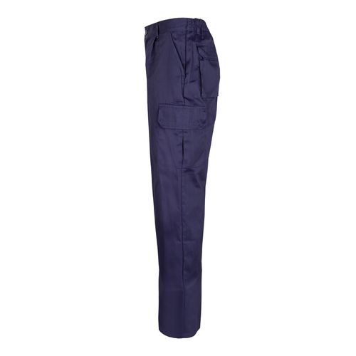 VL MABON. Pantalon sergé, multipoches (200g/m²), en coton (35%) et polyester (65%)