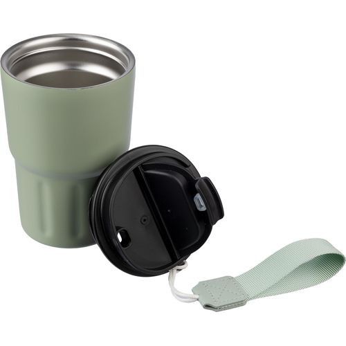 Stainless steel double walled mug Louisa Stainless steel double walled mug Louisa