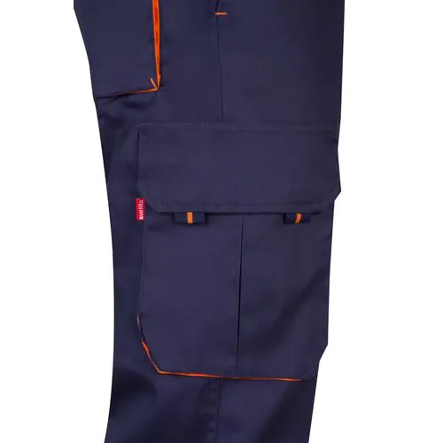 VL HYPNOS. Two-tone multi-pocket twill trousers (200g/m²), in cotton (35%) and polyester (65%) VL HYPNOS. Two-tone multi-pocket twill trousers (200g/m²), in cotton (35%) and polyester (65%)