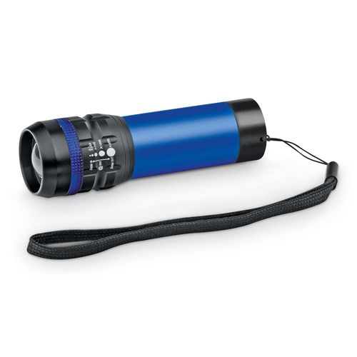 ZOOMIN. Aluminium torch with zoom function with 3 light modes ZOOMIN. Aluminium torch with zoom function with 3 light modes