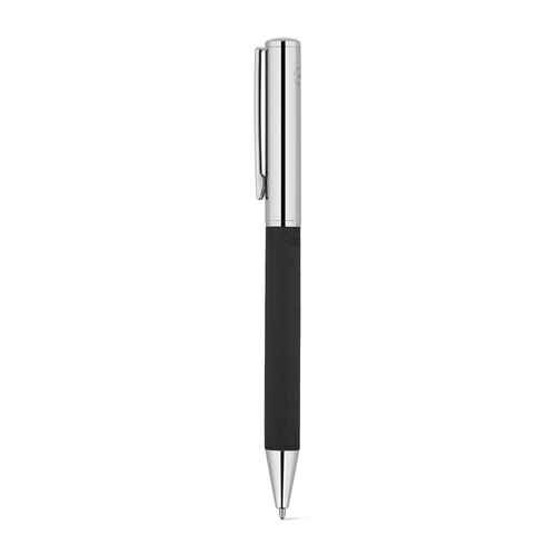 SLAUGHTER. Stylo à bille documentaire en acier inoxydable avec une finition brillante et une encre noire SLAUGHTER. Stylo à bille documentaire en acier inoxydable avec une finition brillante et une encre noire
