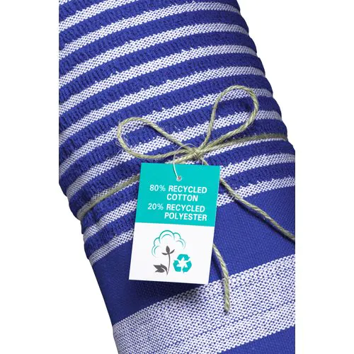 350 g/m2 recycled cotton beach towel/pareo