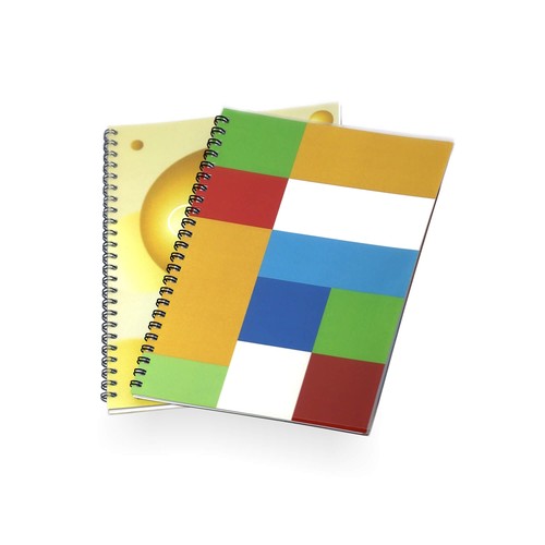 A5 SPIRALE BLOC PP COUVERTURE LISSE MAÏS PERSONNALISABLE