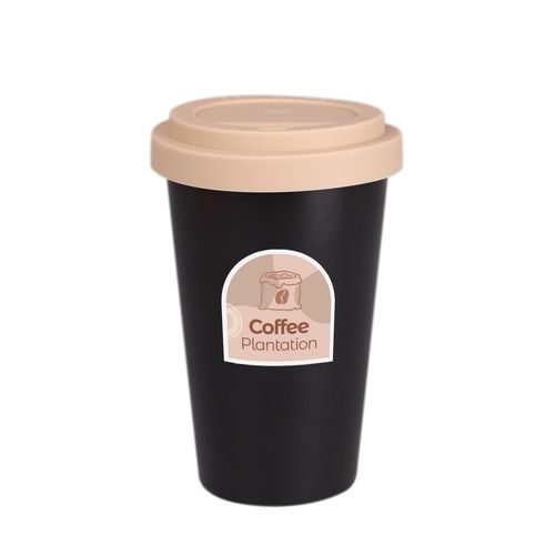 Beker Freedom Classic 280ml satijnzwart/desert sand