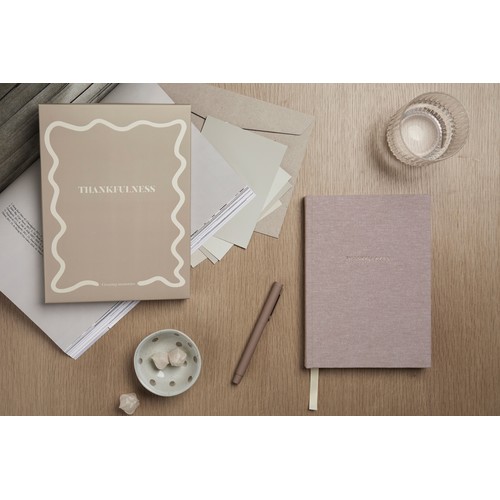 VINGA Thankfulness Journal intime en papier recyclé GRS VINGA Thankfulness Journal intime en papier recyclé GRS