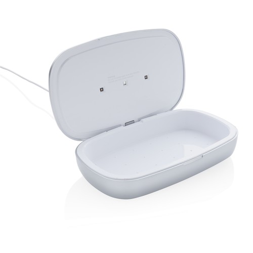 Rena UV-C steriliser box with 5W wireless charger Rena UV-C steriliser box with 5W wireless charger