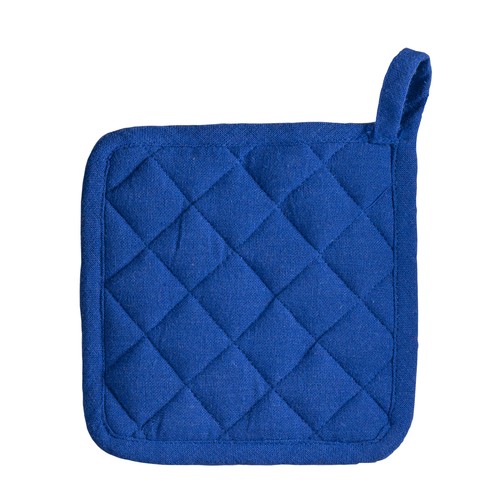 Agarradera de cocina de algodón reciclado. Agarradera de cocina de algodón reciclado.