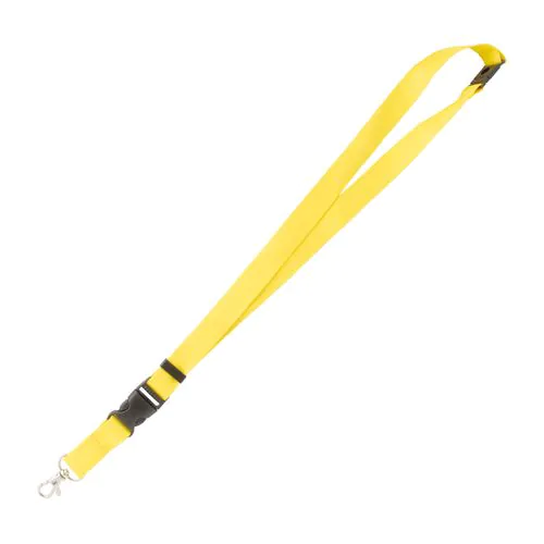 Lanyard con mosquetón.
