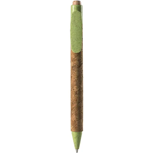 CORK AND WHEAT STRAW + ABS BALLPOINT PEN