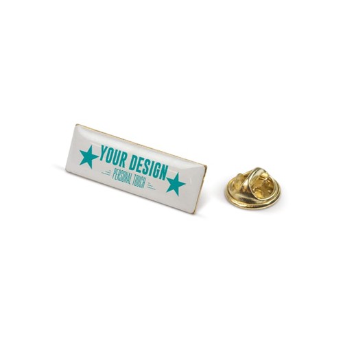 Badge metalen pin 30x10mm Badge metalen pin 30x10mm