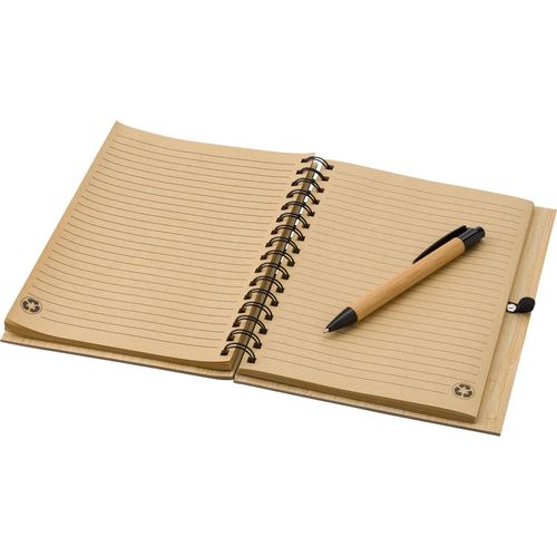 Carnet de notes en bambou Carmen Carnet de notes en bambou Carmen