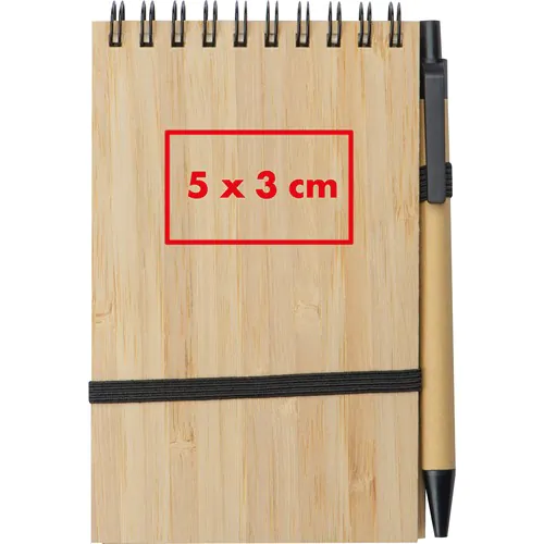Bamboo notebook