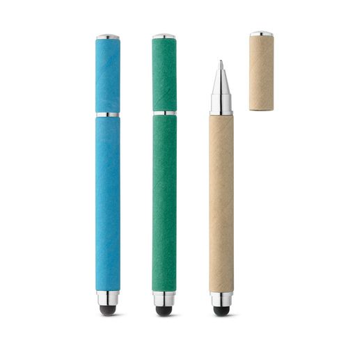 PAPYRUS. Penna a sfera in carta kraft e ABS con punta touch PAPYRUS. Penna a sfera in carta kraft e ABS con punta touch