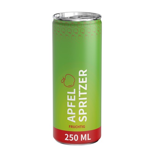 Apple Spritzer, sparkling (GER), 250 ml, Fullbody