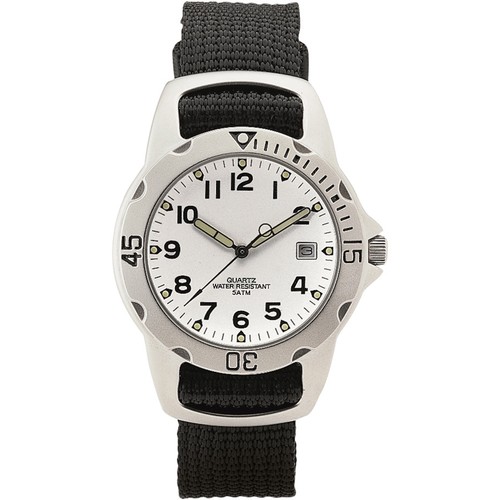 CUSTOMIZABLE ANALOG WATCH IN METAL AND NYLON