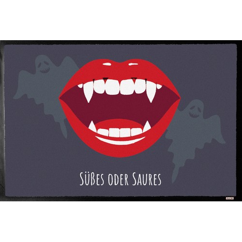 Promotional mat Halloween