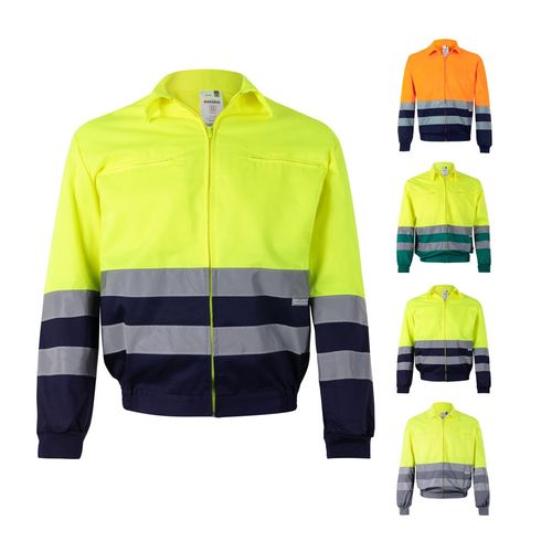 VL NEPTUNE LARGE. Veste en sergé bicolore (210g/m²) en polyester (80%) et coton (20%) VL NEPTUNE LARGE. Veste en sergé bicolore (210g/m²) en polyester (80%) et coton (20%)